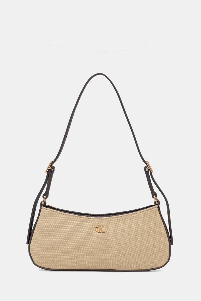 Calvin Klein Μικρή τσάντα γυναικεία μπεζ LV04F3347G