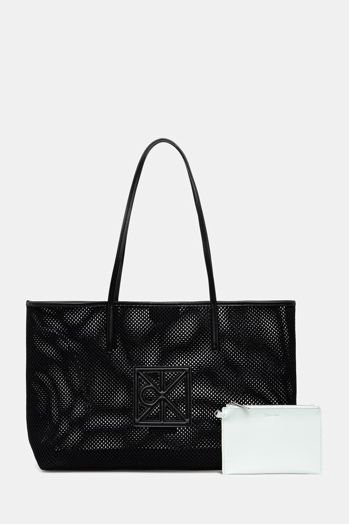 Calvin Klein шопинг чанта дамска черен LV04F3380G