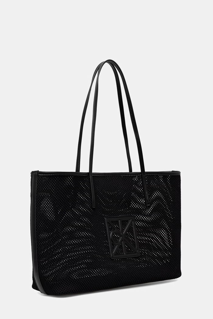 Calvin Klein шопинг чанта дамска LV04F3380G черен SS26