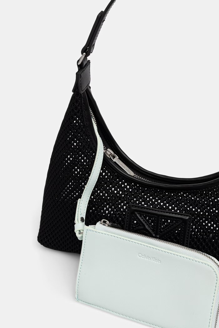 Calvin Klein klasična torbica ženski črna LV04F3381G