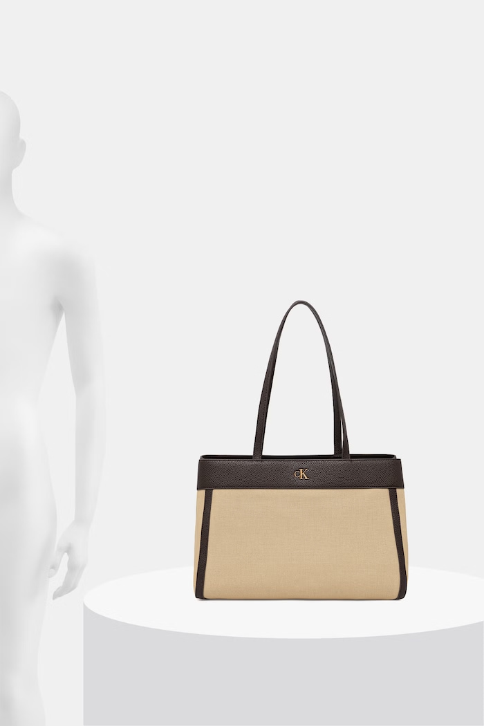 Calvin Klein geantă shopper pentru femei, din bumbac LV04F3503G