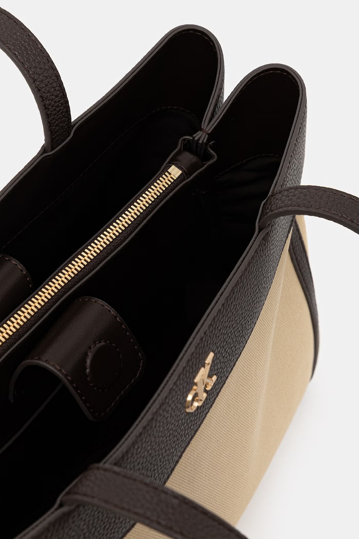 Calvin Klein geantă shopper pentru femei, din bumbac LV04F3503G bej