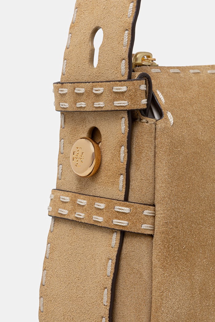 Tory Burch geantă pentru femei Romy bej 178705