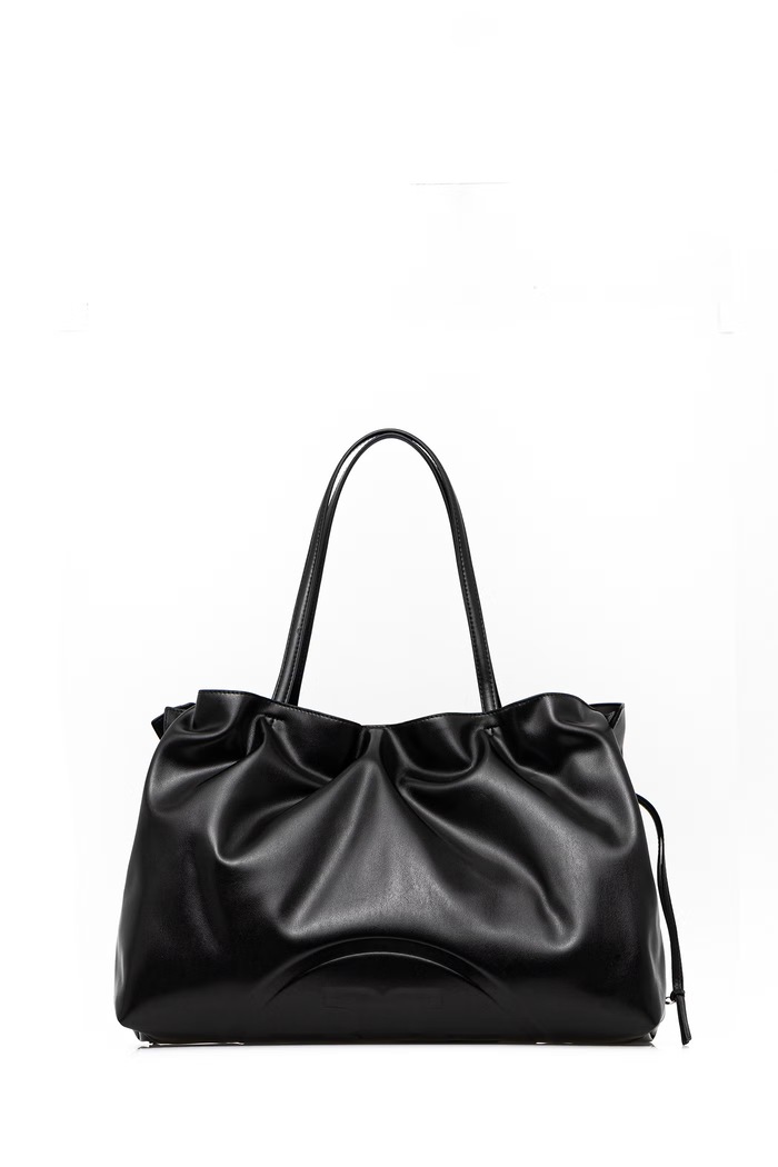 Tory Burch torebka Ella mieści A4 czarny 178767