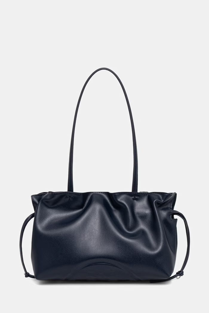 Tory Burch torebka tote damska z imitacji skóry Ella granatowy 178768.