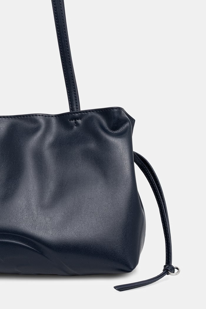 Akcesoria Tory Burch torebka tote damska z imitacji skóry Ella 178768. granatowy