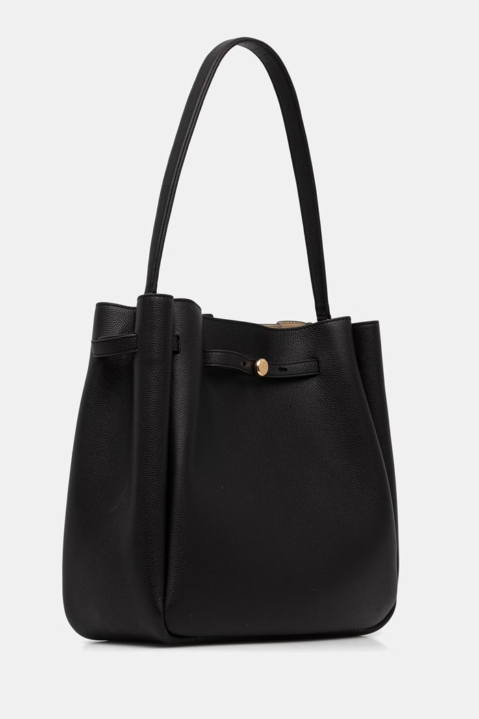Tory Burch torebka tote damska skórzana Romy 179986. czarny SS26