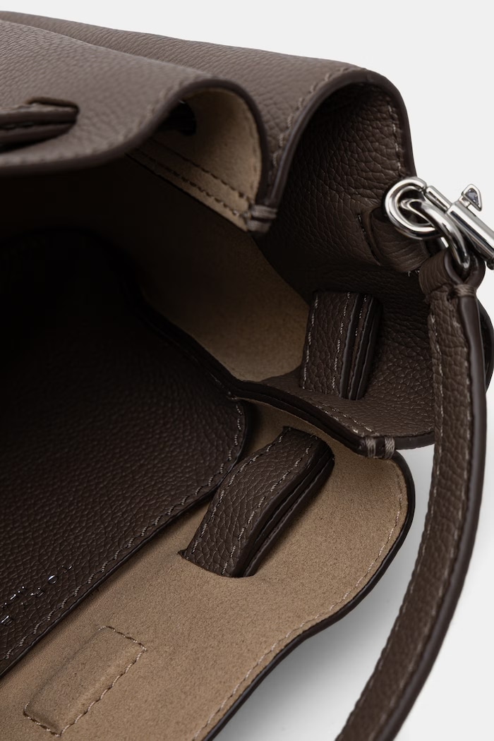 Tory Burch crossbody kabelka dámska kožená Romy 179988 hnedá