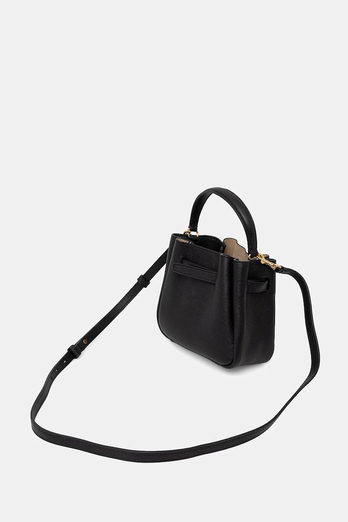 Dodaci Tory Burch crossbody torba ženska kožna Romy 179988 crna