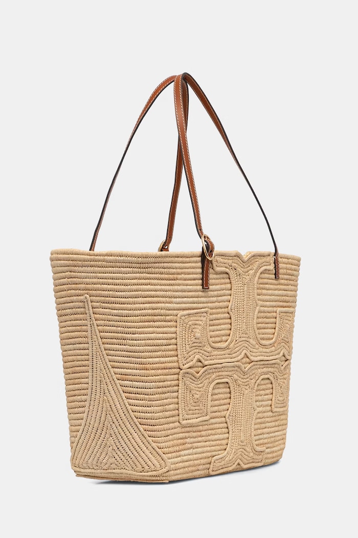 Tory Burch torebka shopper damska Ella 181326 beżowy SS26