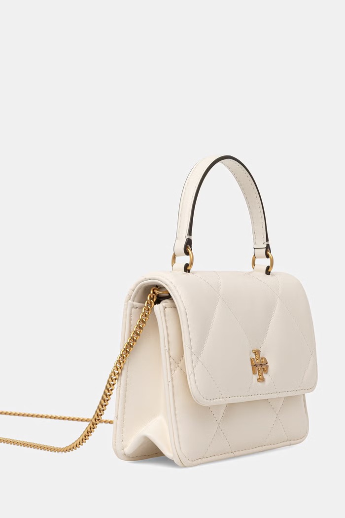 Tory Burch crossbody torba za žene kožna Kira 158326 bež SS26