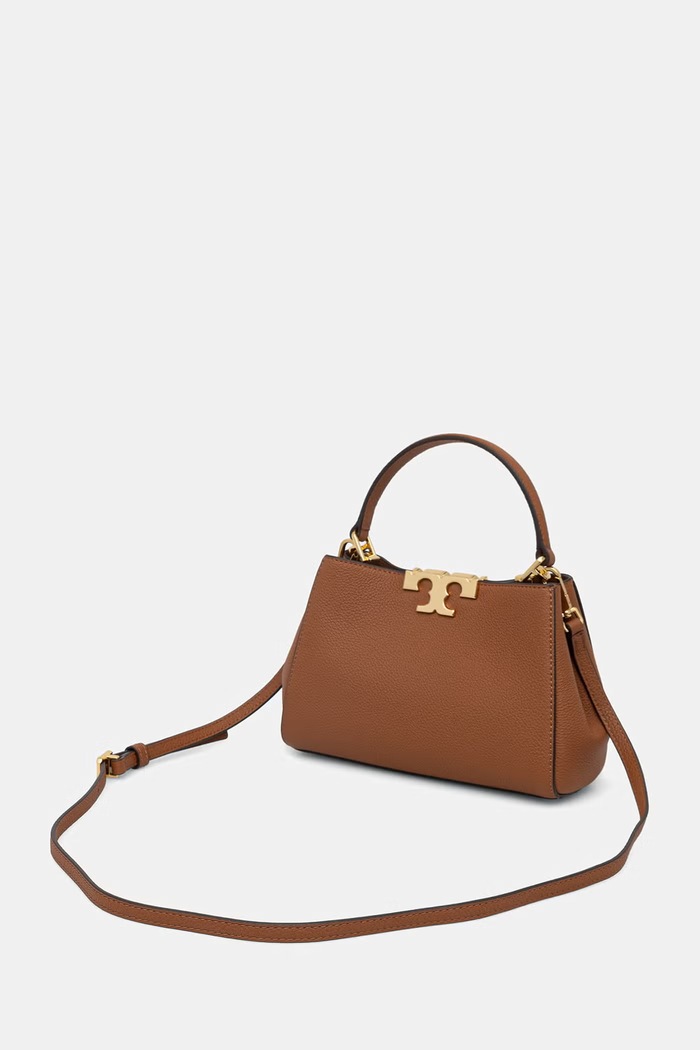 Akcesoria Tory Burch torebka damska skórzana Eleanor 171235 brązowy