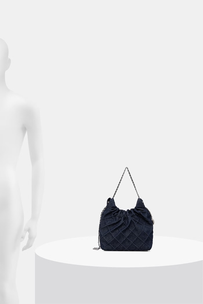 Tory Burch geantă pentru femei, din denim Fleming 178776.