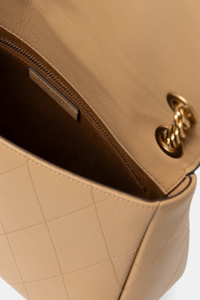 Tory Burch crossbody kabelka dámska kožená Charlie 185828 béžová