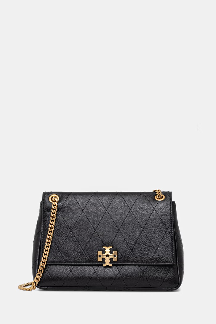Tory Burch crossbody kabelka dámska kožená Charlie čierna 185828