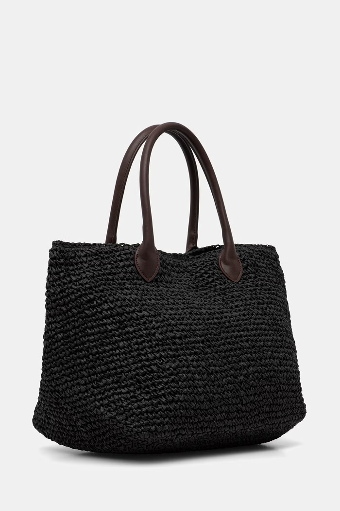 Marella plážová taška dámská z imitace kůže Emme by Marella 2615511032200 černá SS26