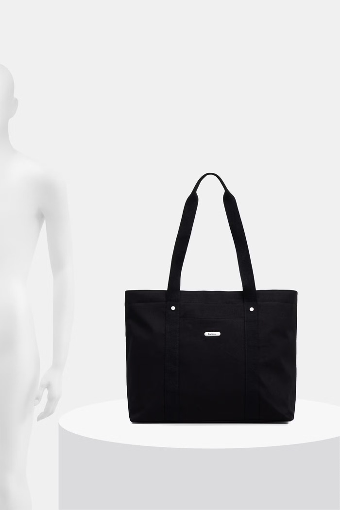 Barbour torebka tote damska bawełniana Olivia LBA0371
