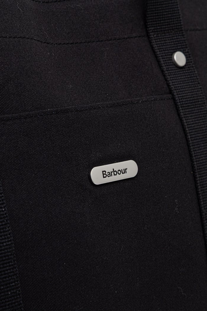 Barbour torebka tote damska bawełniana Olivia czarny LBA0371