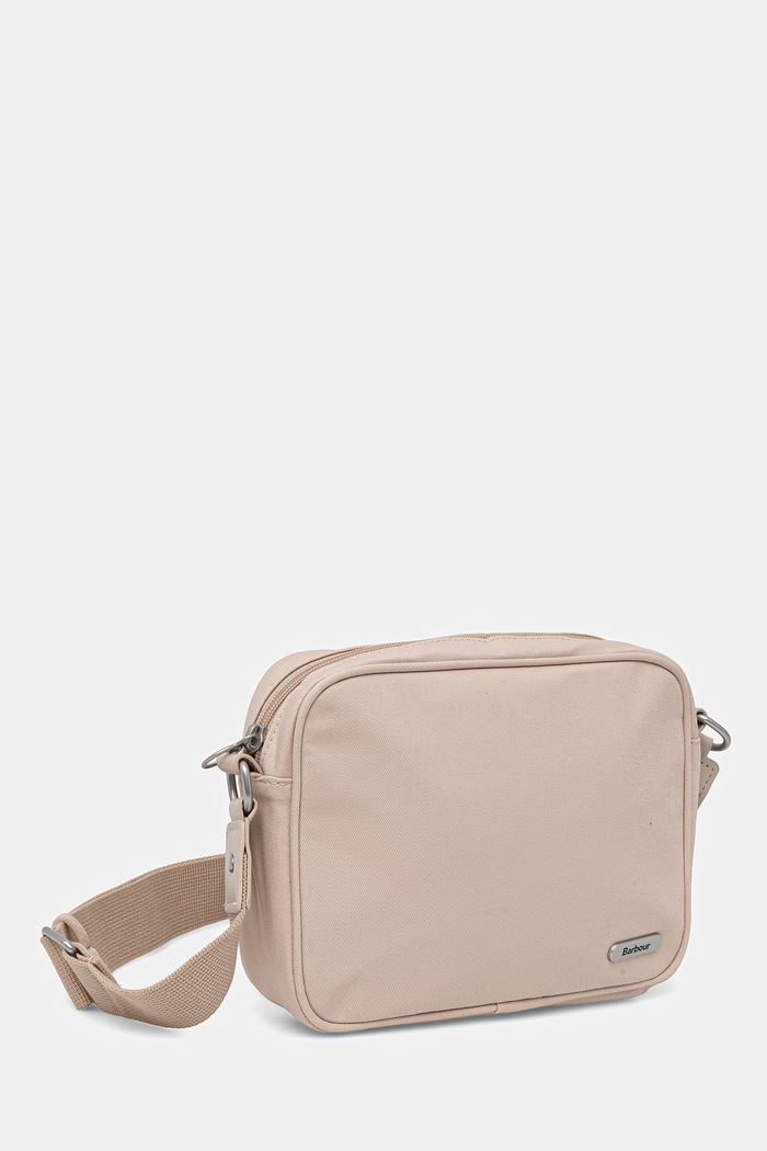 Barbour crossbody kabelka dámska bavlnená Olivia LBA0444 béžová SS26