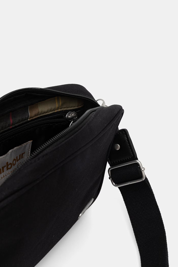 Barbour torebka crossbody damska bawełniana Olivia LBA0444 czarny