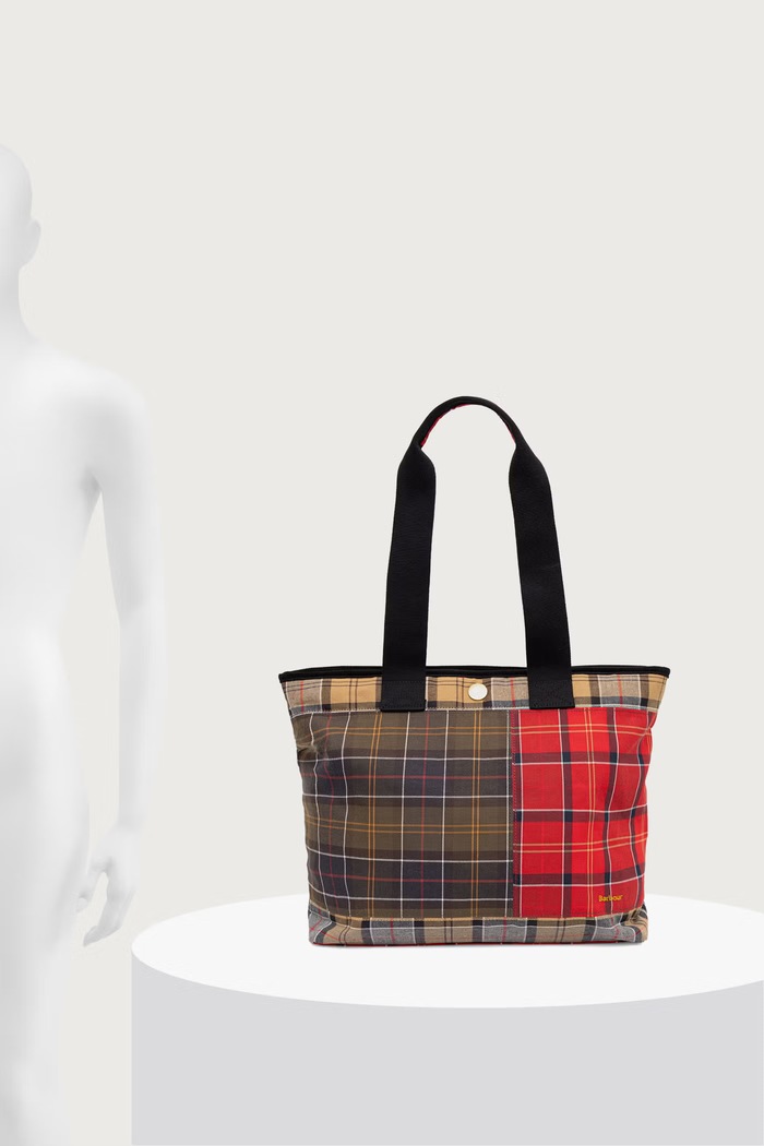 Barbour Torebka shopper damska bawełniana Mya LBA0484