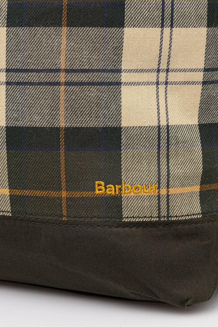 Barbour geantă shopper pentru femei, din bumbac Mya verde LBA0484