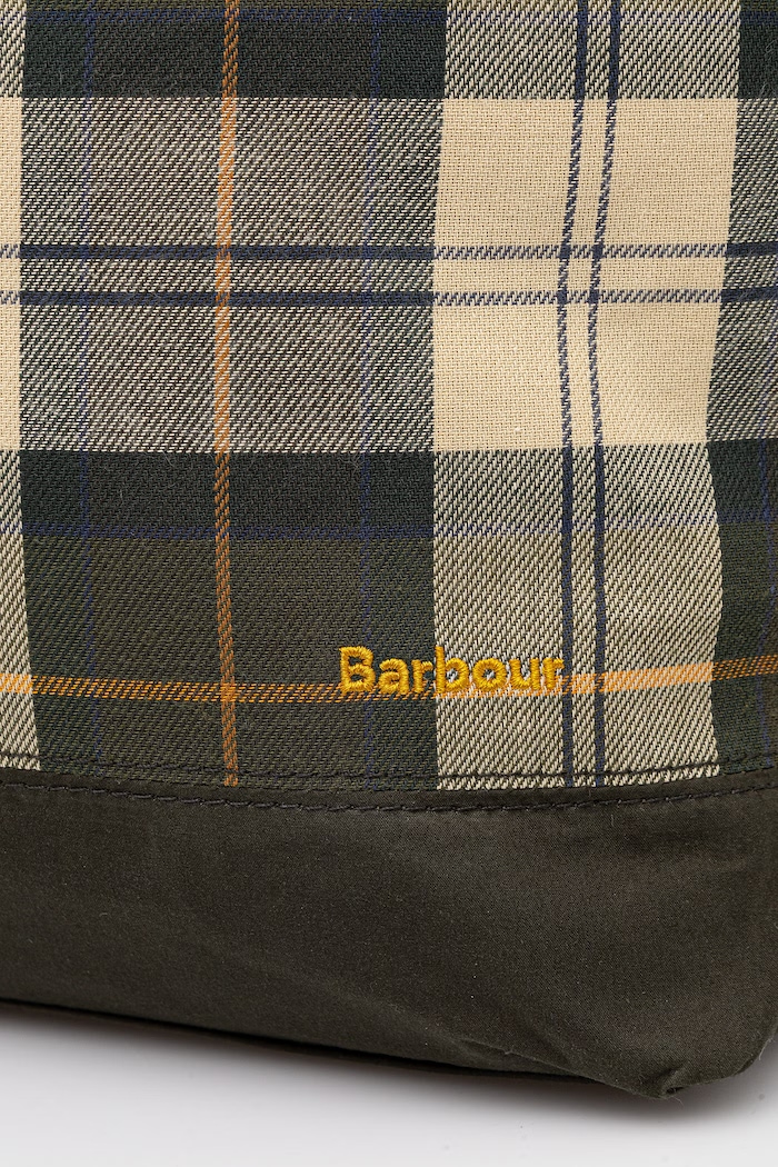 Barbour geantă shopper pentru femei, din bumbac Mya verde LBA0484