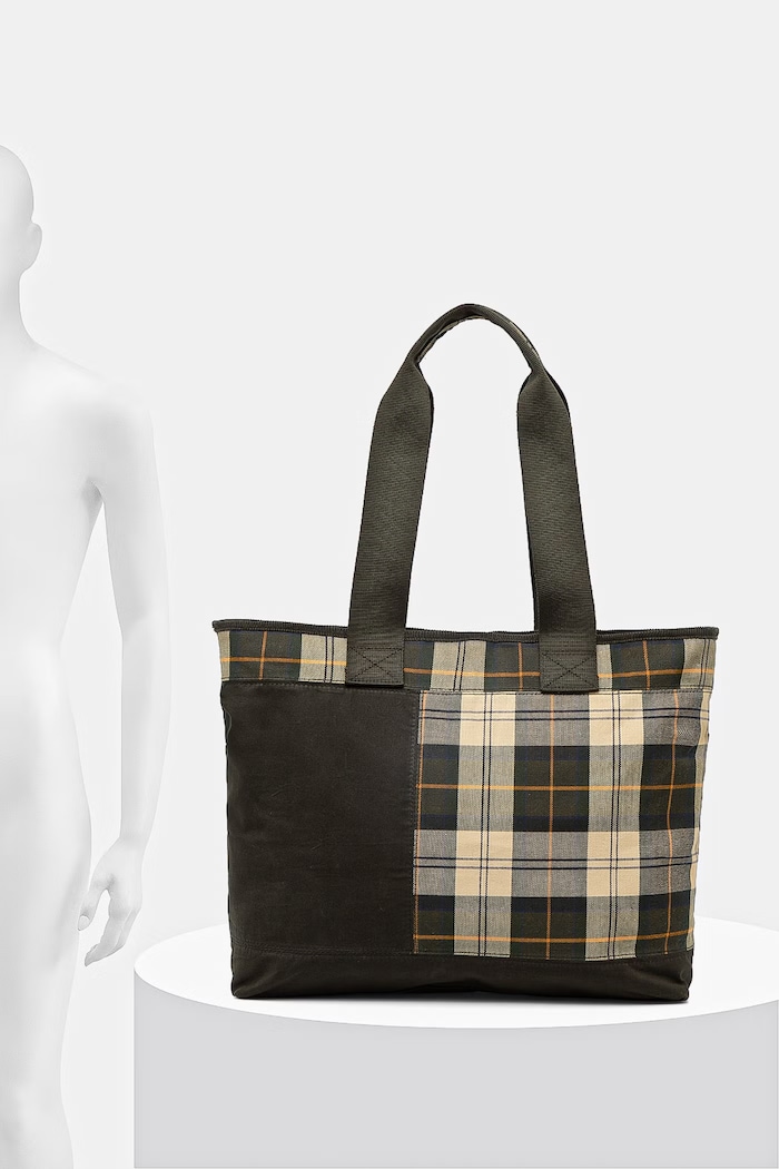 Barbour geantă shopper pentru femei, din bumbac Mya LBA0484