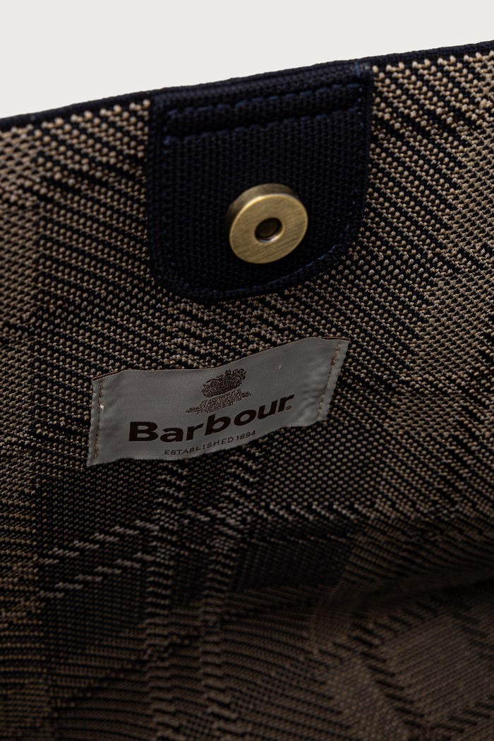 Torebka shopper damska Layla Barbour beżowy LBA0517