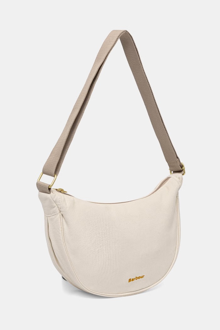 Barbour crossbody kabelka dámska bavlnená Mia LBA0521 béžová SS26