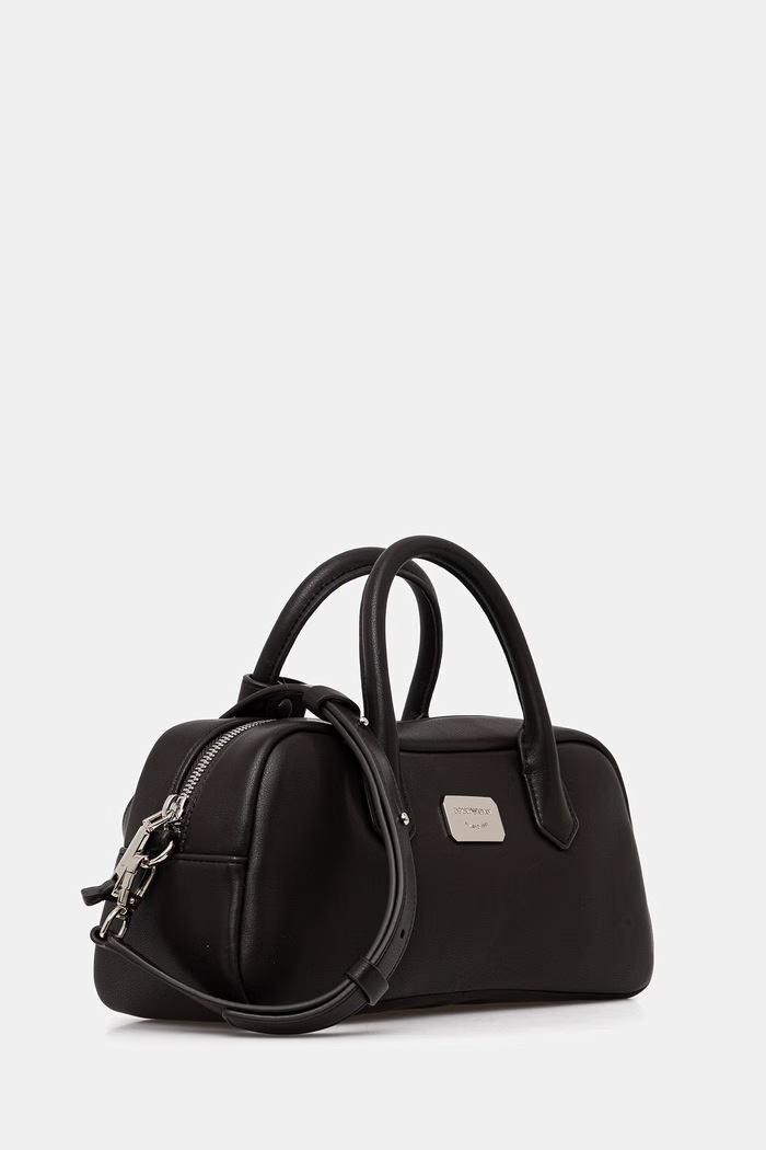 Emporio Armani torebka skórzana EW003824.AF18673 brązowy SS26