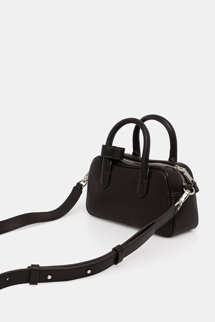 Doplnky Kožená kabelka Emporio Armani EW003825.AF18673 hnedá
