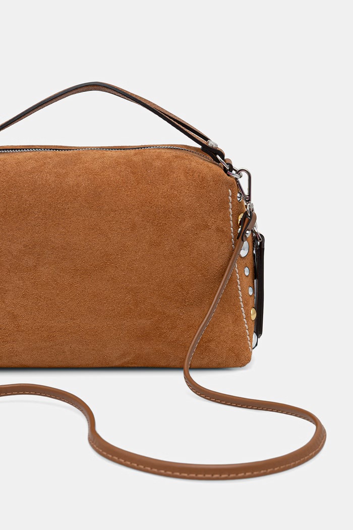 Doplnky Semišová kabelka Gianni Chiarini ALIFA BS.12398.CMBRC hnedá
