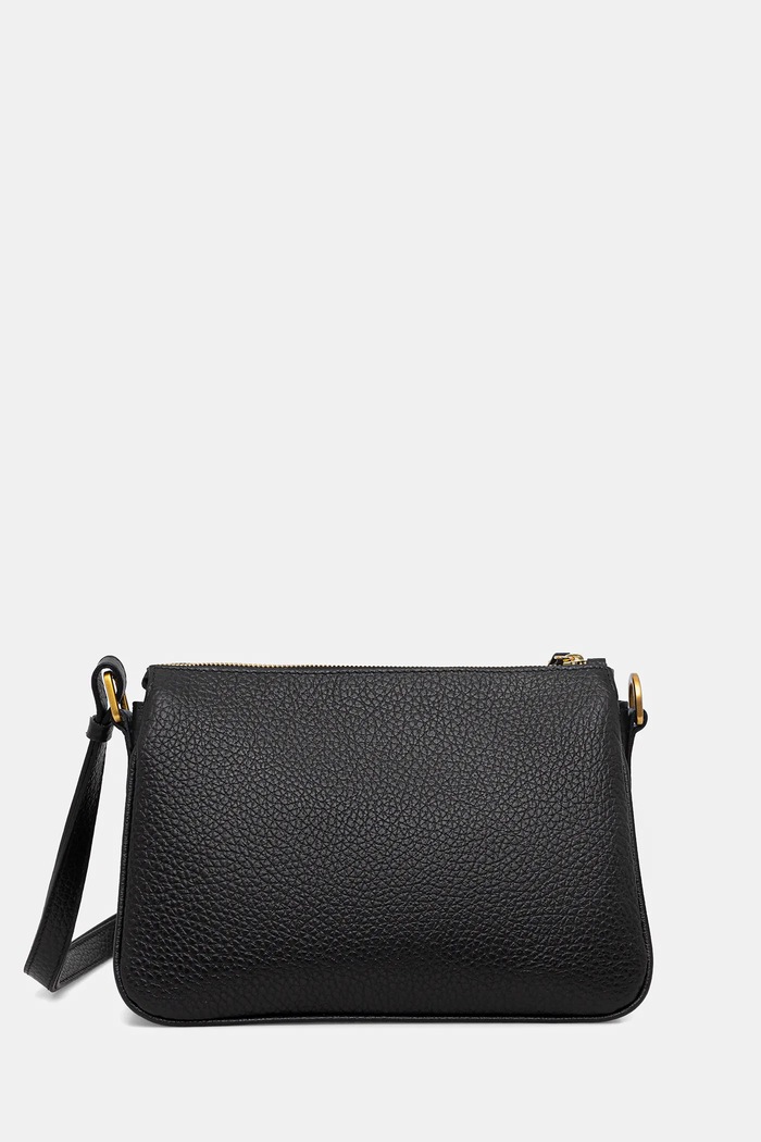 Gianni Chiarini bőr táska BROOKE nappa bőr fekete BS.10913.TKL