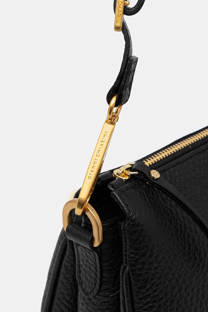 Gianni Chiarini bőr táska BROOKE fekete BS.10913.TKL