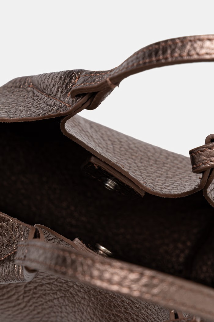 Gianni Chiarini torebka crossbody damska skórzana DUA BS.9718.RNGDBL.T.U. brązowy