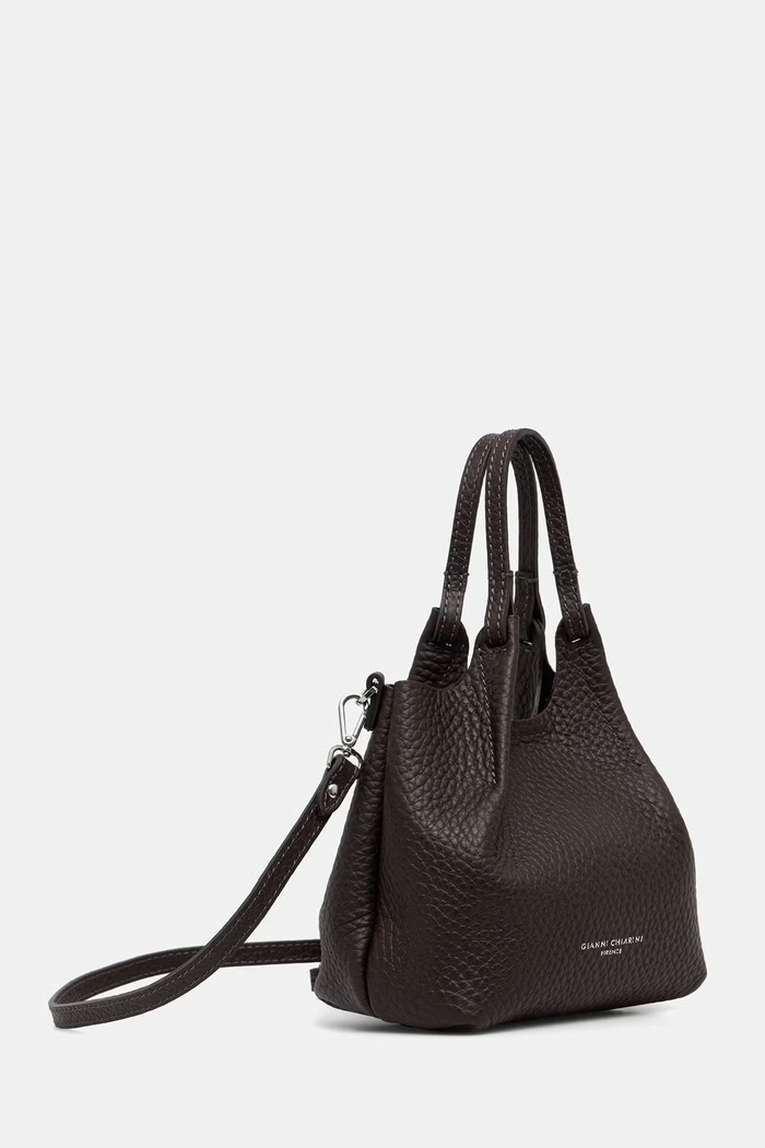 Gianni Chiarini torebka crossbody damska skórzana DUA BS.9718.RNGDBL.T.U. brązowy SS26