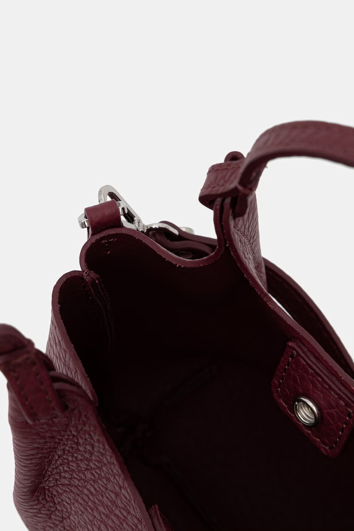 Gianni Chiarini torebka crossbody damska skórzana DUA bordowy BS.9718.RNGDBL.T.U.
