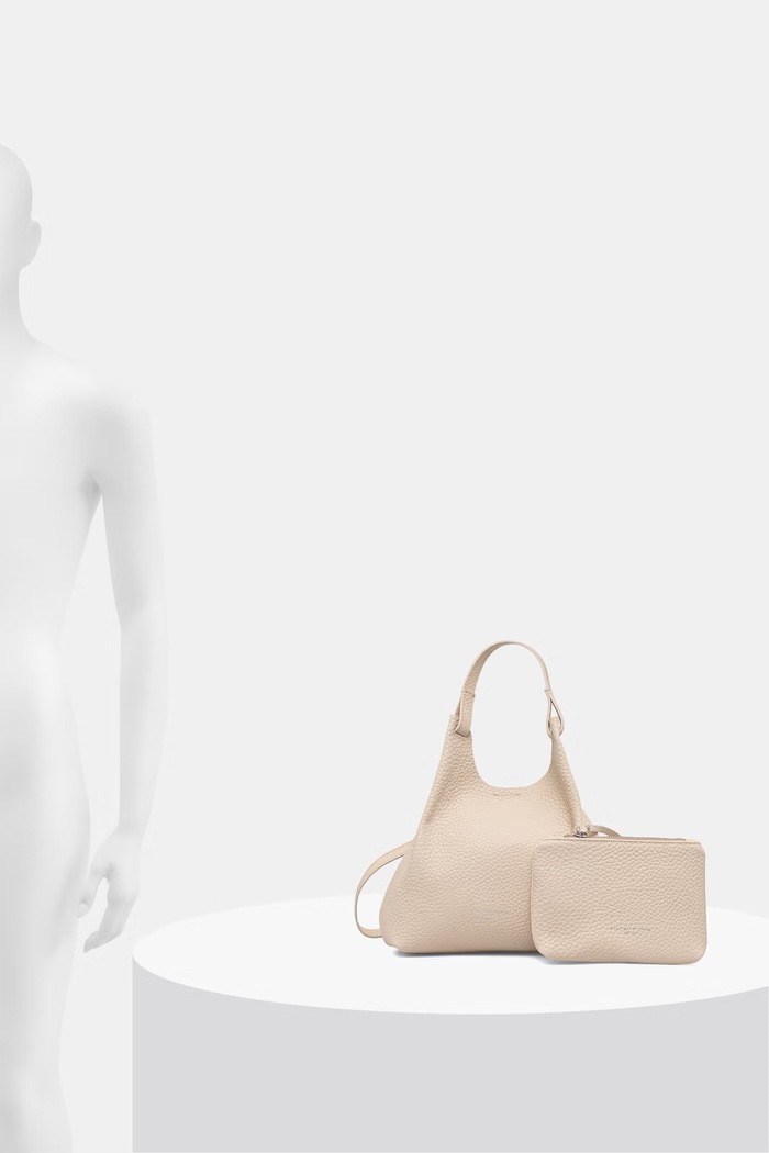 Gianni Chiarini torebka crossbody damska skórzana DUA BS.9719.RNGDBL.T.U. beżowy