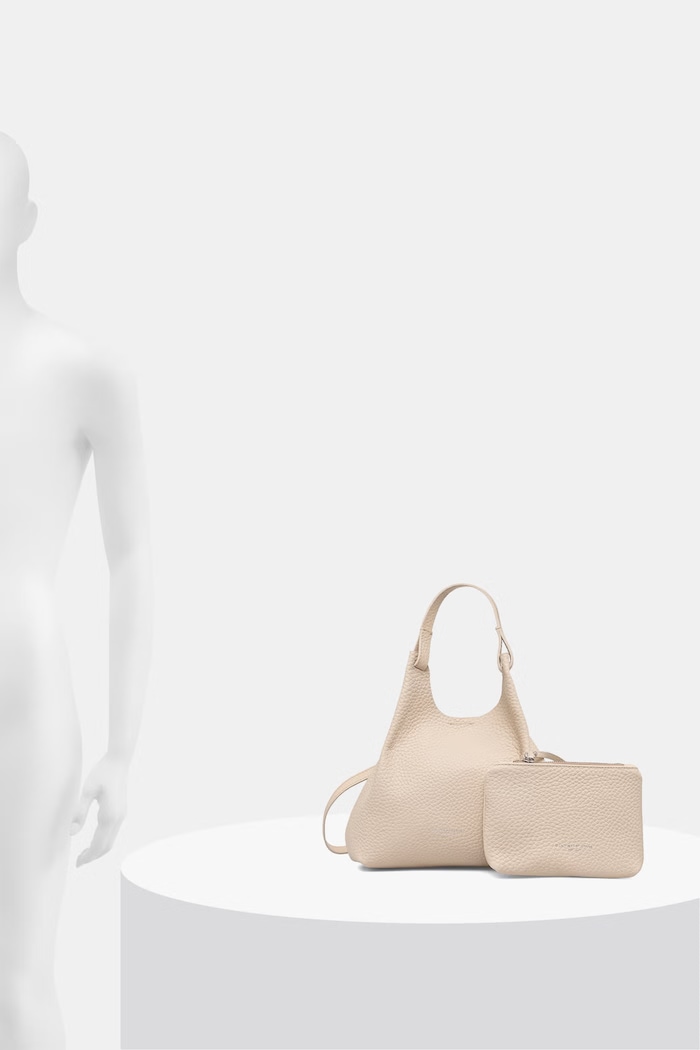 Gianni Chiarini torebka crossbody damska skórzana DUA BS.9719.RNGDBL.T.U. beżowy
