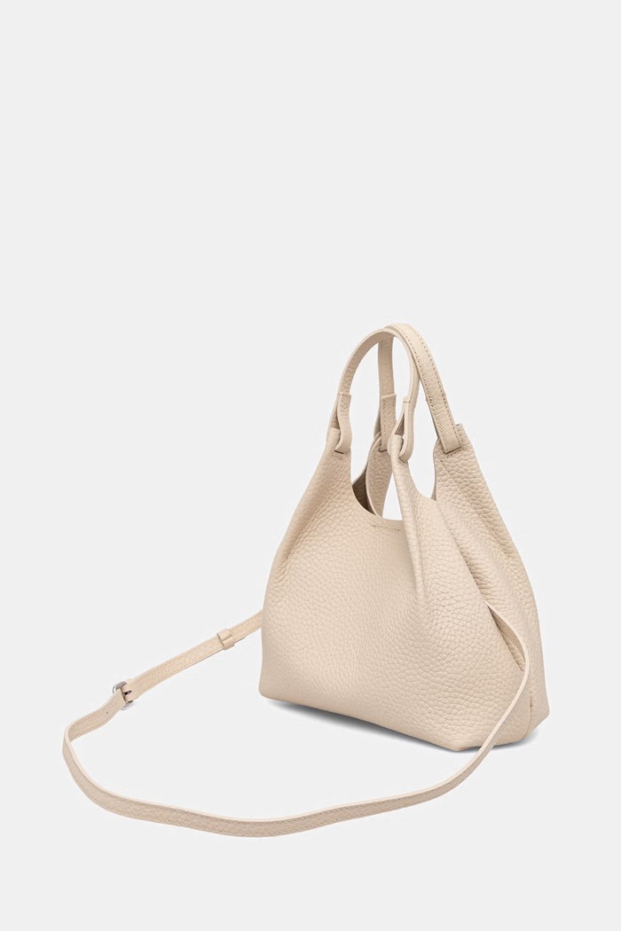 Akcesoria Gianni Chiarini torebka crossbody damska skórzana DUA BS.9719.RNGDBL.T.U. beżowy