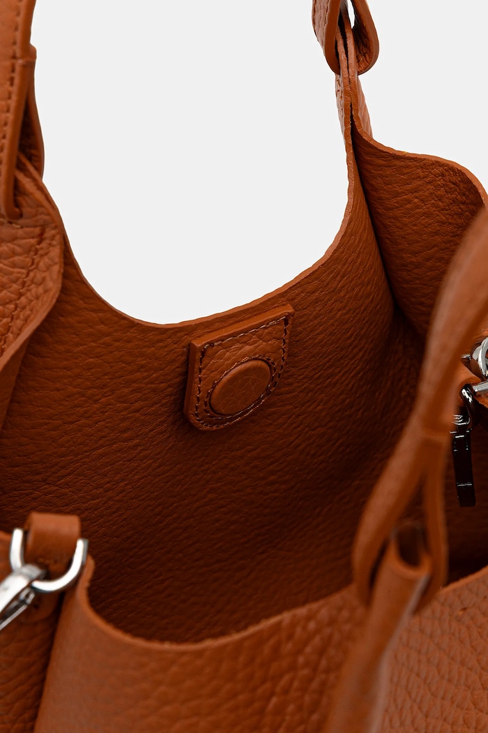 Gianni Chiarini crossbody torbica ženska usnjena DUA BS.9719.RNGDBL.T.U. oranžna