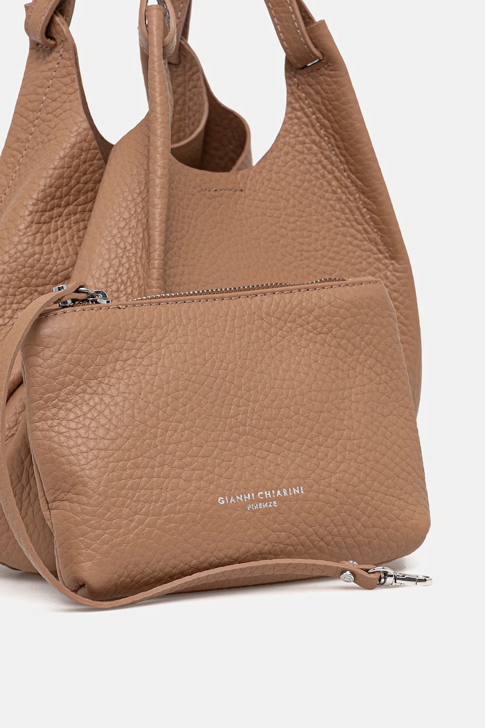 Gianni Chiarini crossbody torbica ženska usnjena DUA rjava BS.9719.RNGDBL.T.U.