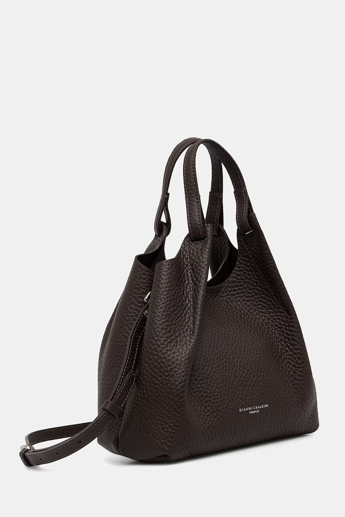 Gianni Chiarini crossbody torbica ženska usnjena DUA BS.9719.RNGDBL.T.U. rjava SS26