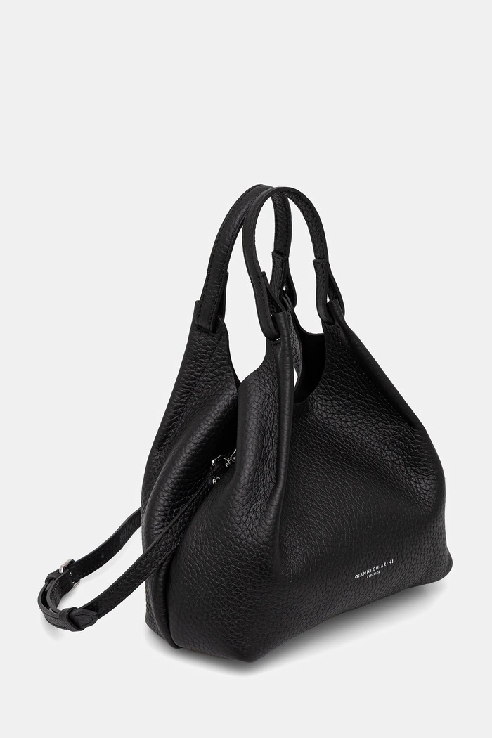Gianni Chiarini crossbody torbica ženska usnjena DUA BS.9719.RNGDBL.T.U. črna SS26