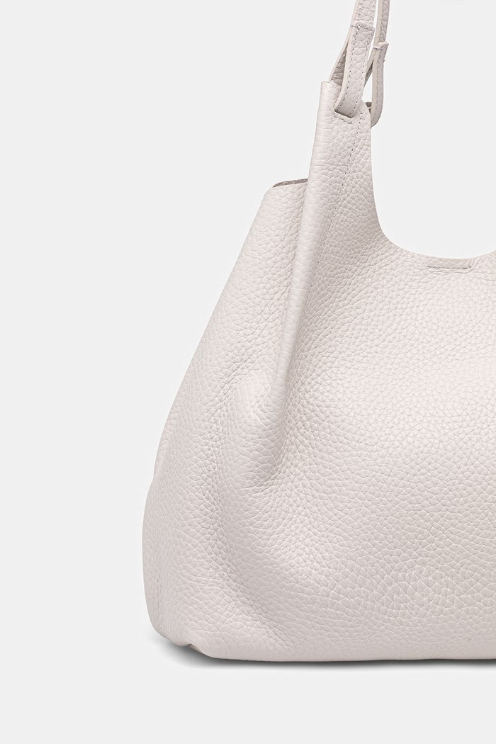 Dodatki Gianni Chiarini shopper torba ženska usnjena DUA BS.9720.RNGDBL.T.U bež