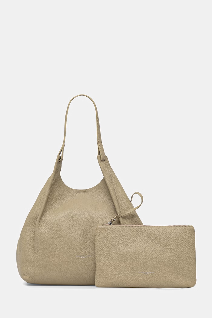 Gianni Chiarini shopper γυναικεία δερμάτινη DUA πράσινο BS.9720.RNGDBL.T.U