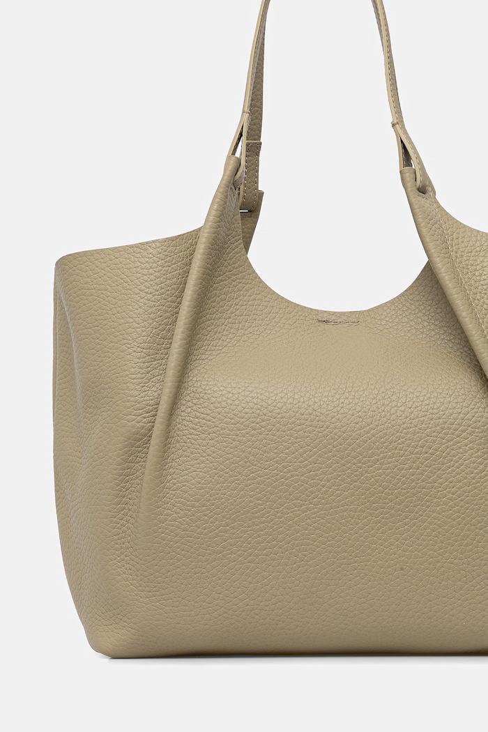 Αξεσουάρ Gianni Chiarini shopper γυναικεία δερμάτινη DUA BS.9720.RNGDBL.T.U πράσινο