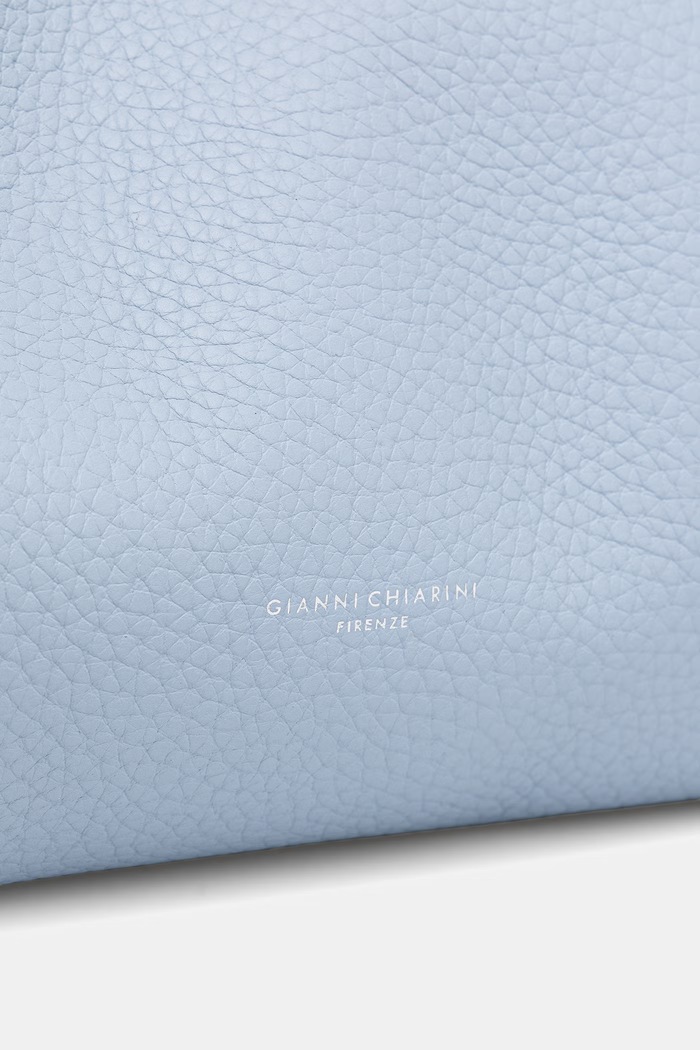 Gianni Chiarini shopper γυναικεία δερμάτινη DUA μπλε BS.9720.RNGDBL.T.U