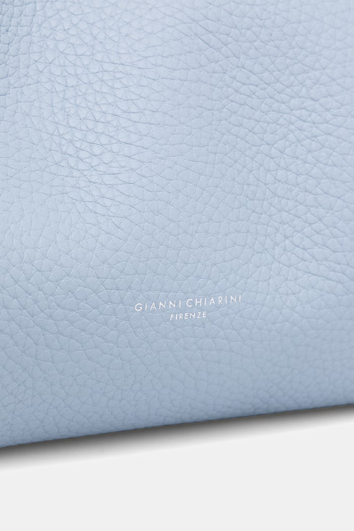 Gianni Chiarini shopper γυναικεία δερμάτινη DUA μπλε BS.9720.RNGDBL.T.U